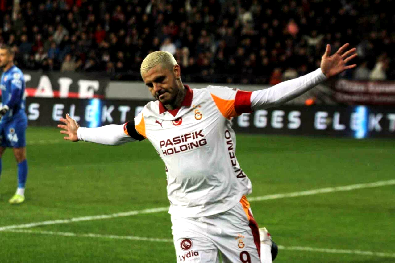 Mauro Icardi, Süper Lig’deki gol sayısını 14’e çıkardı