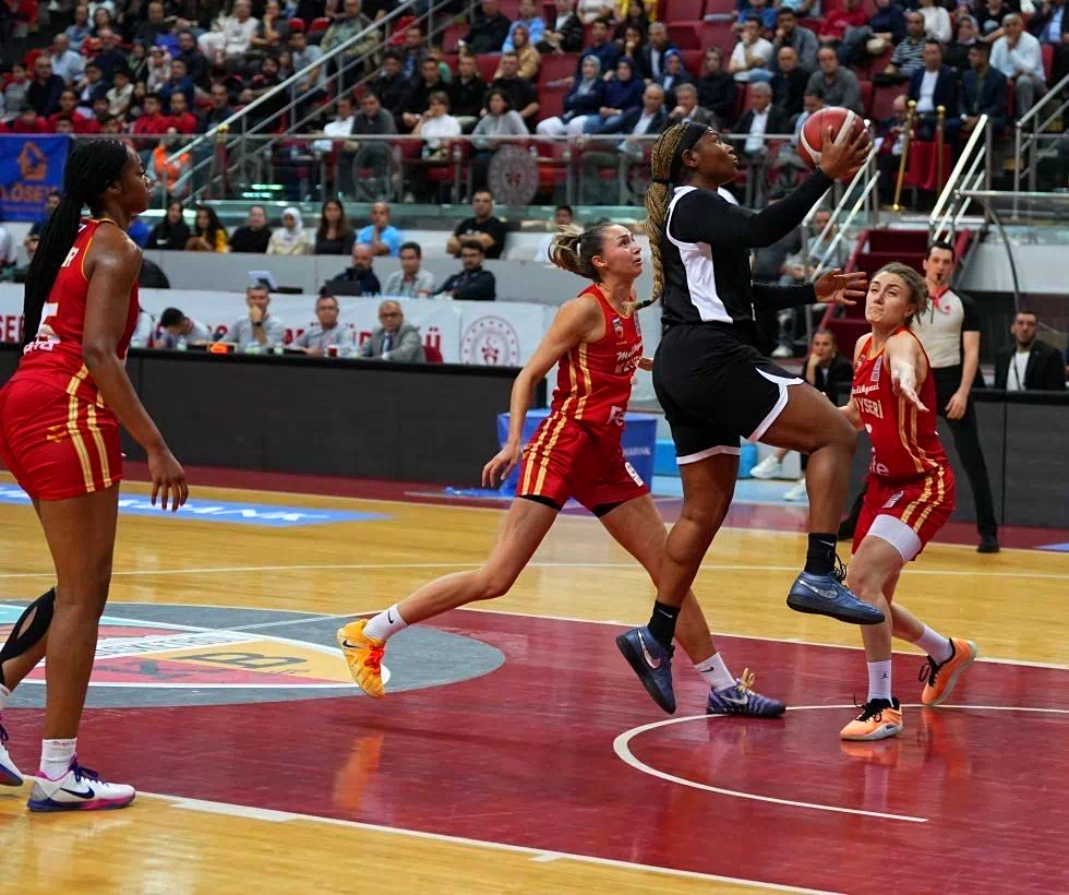 Melikgazi Kayseri Basketbol, Beşiktaş’a kaybetti