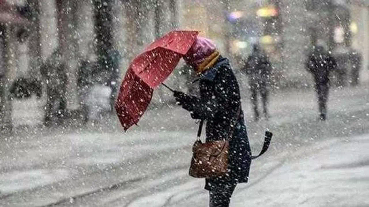 Meteoroloji'den 25 il için sarı kodlu uyarı: Kar, sağanak ve fırtınaya dikkat