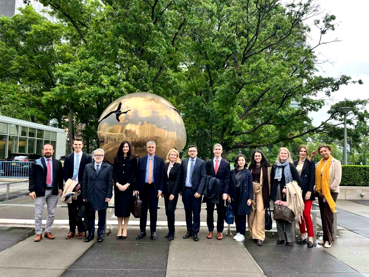 MHP Erzurum Milletvekili Kamil Aydın New York’ta temaslarına devam ediyor