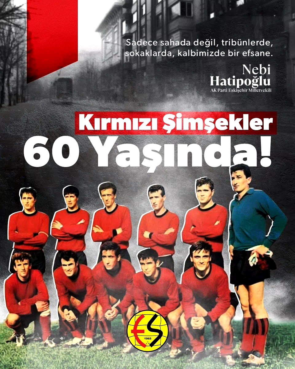 Milletvekili Hatipoğlu: “60 yıllık efsane, şehrimizin göz bebeği Eskişehirspor”