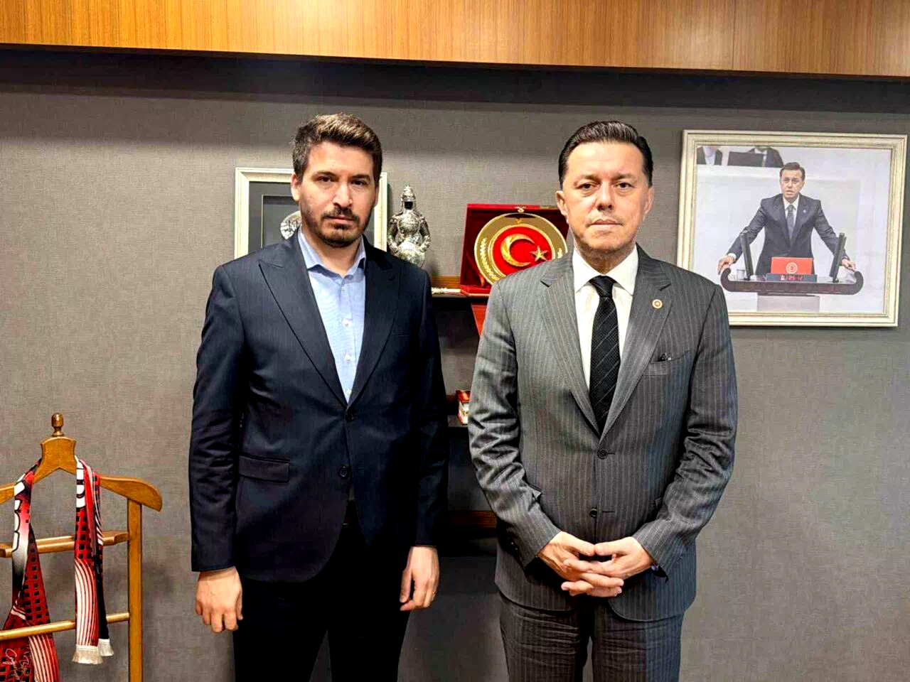 Milletvekili Hatipoğlu, AK Parti Odunpazarı Başkanı Bandırma’yı TBMM’nde ağırladı