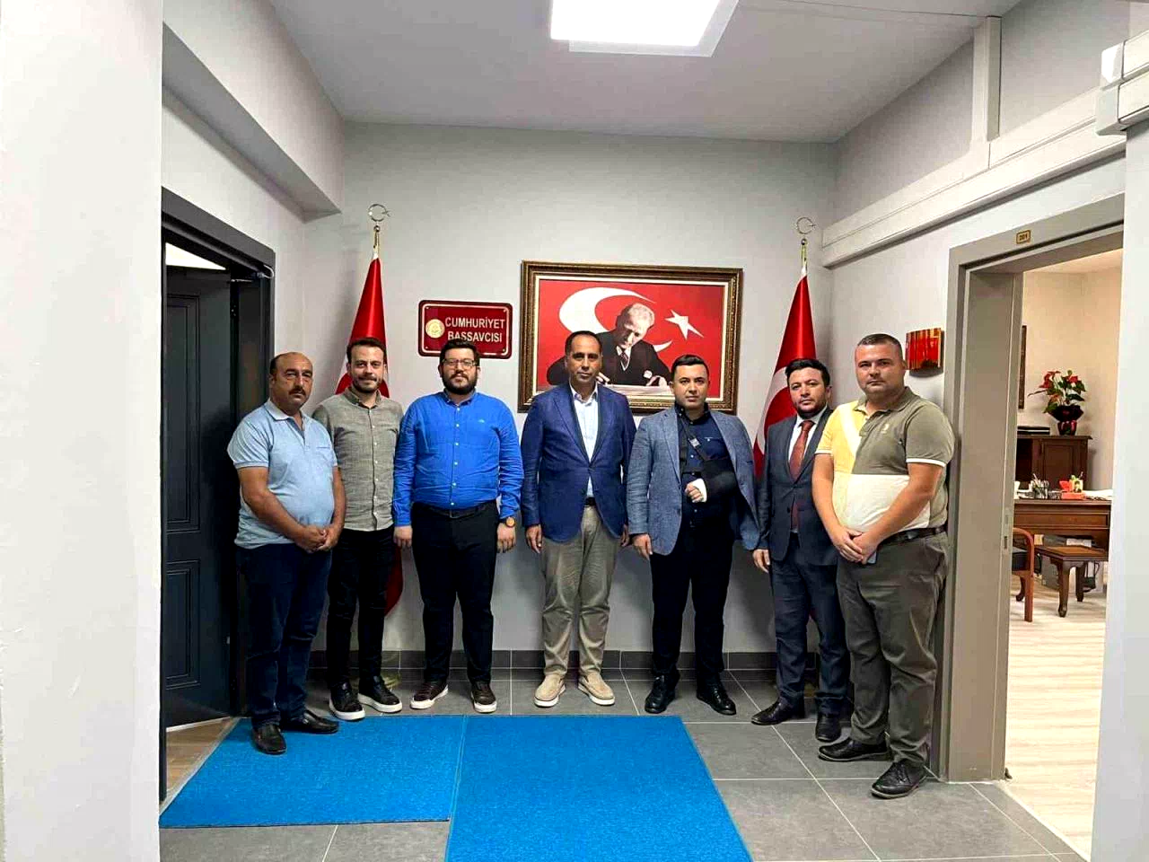 Milletvekili Kıratlı, yenilenen Anamur Adalet Sarayı’nı inceledi