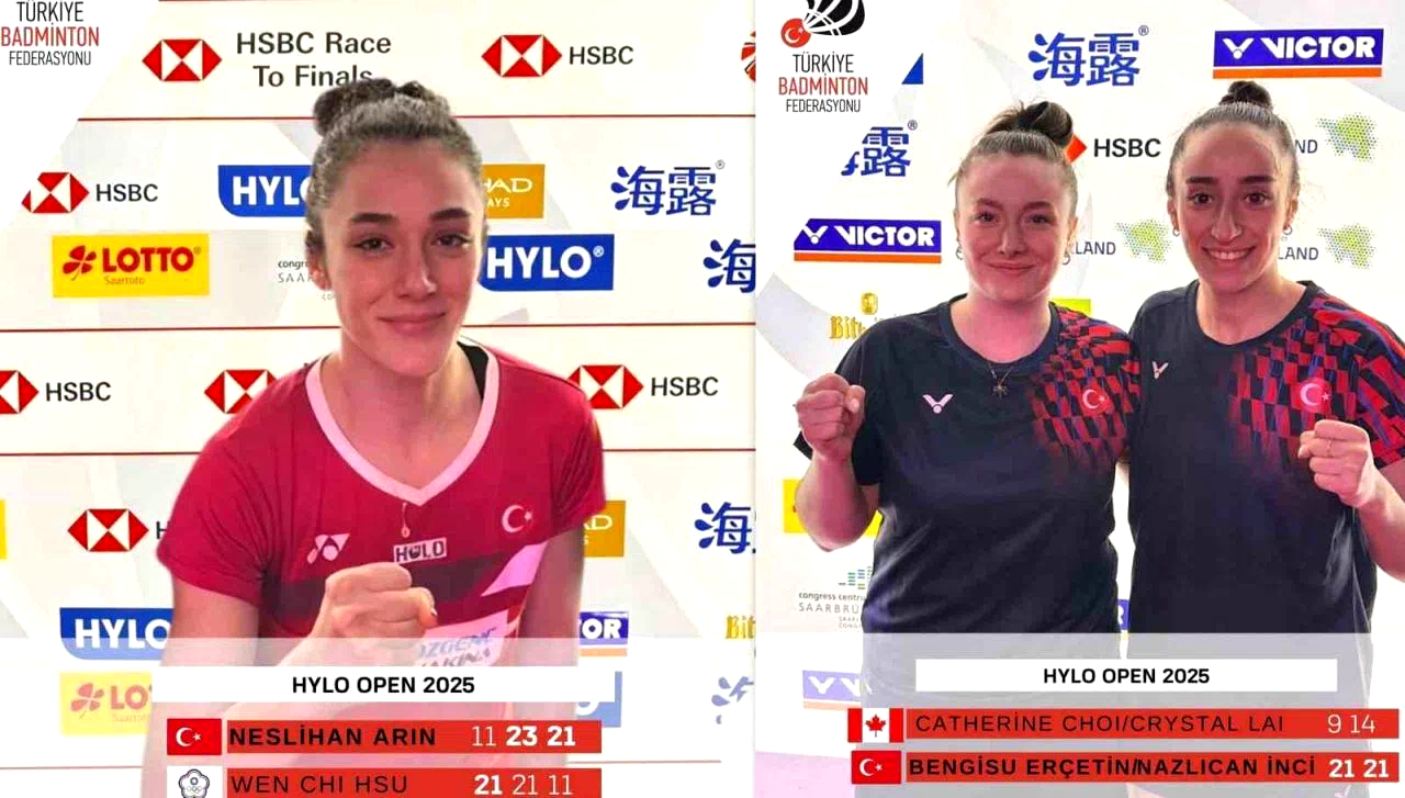Milli badmintoncular çeyrek finale yükseldi