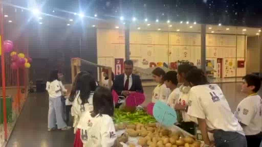 Minik eller üretti, hasat sevinci yaşadı