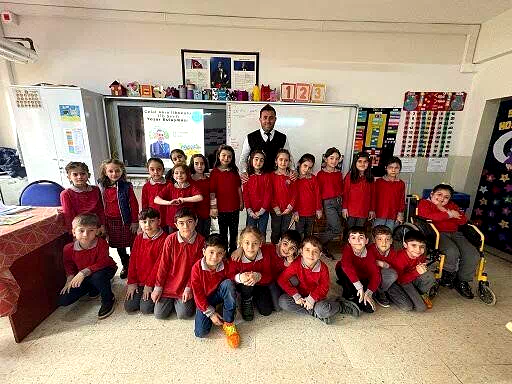 Minik yüreklerle mavi yolculuk