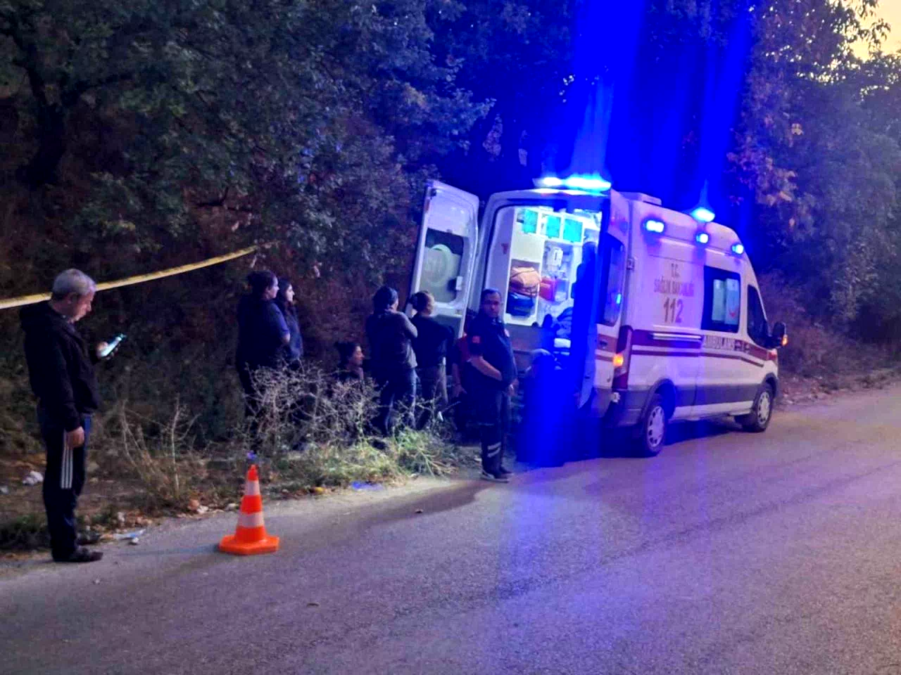 Motosikletle seyir halindeyken kalp krizi geçiren şahıs vefat etti