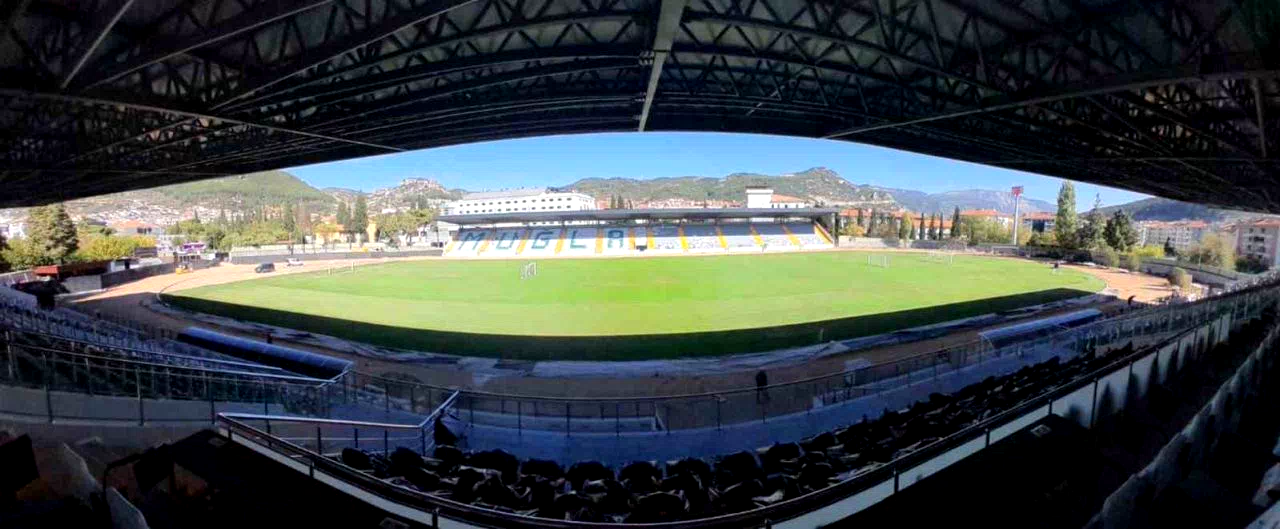 Muğla Atatürk stadının 18 yıllık hasreti bitiyor