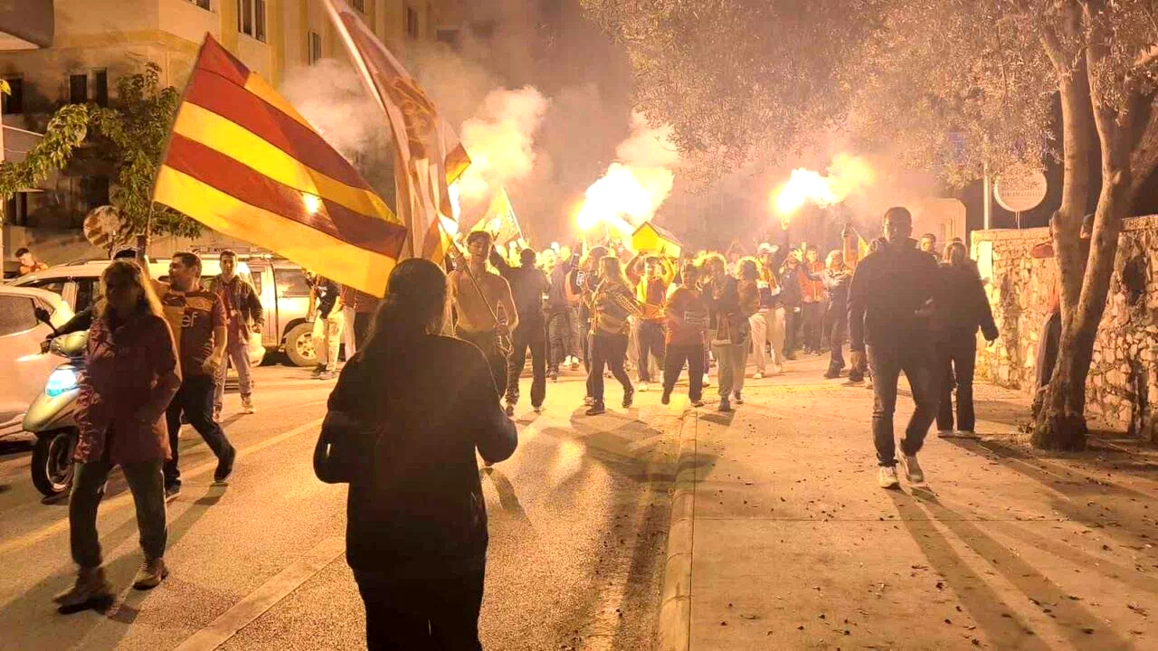 Muğla’da Galatasaraylıların şampiyonluk sevinci