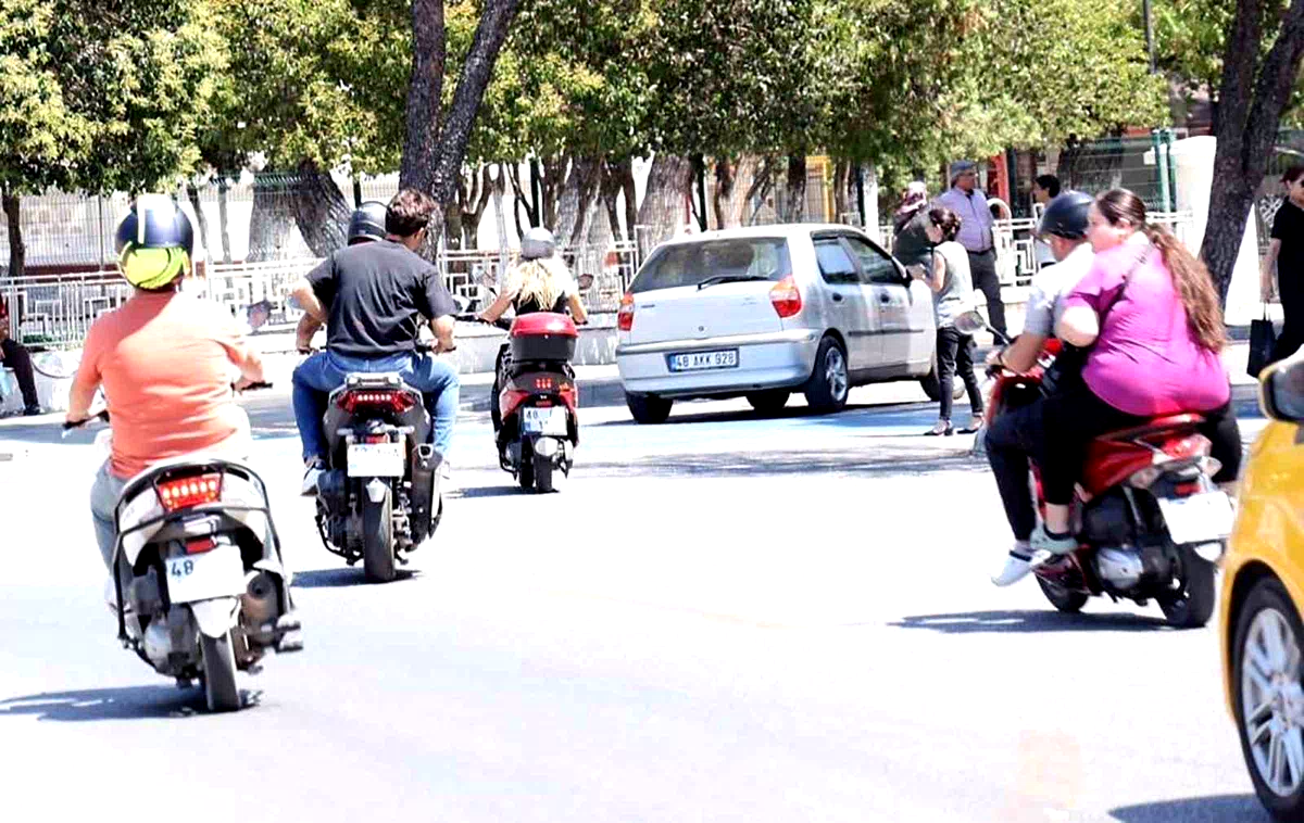 Muğla’da motosiklet sayısı 325 bin 559’a ulaştı