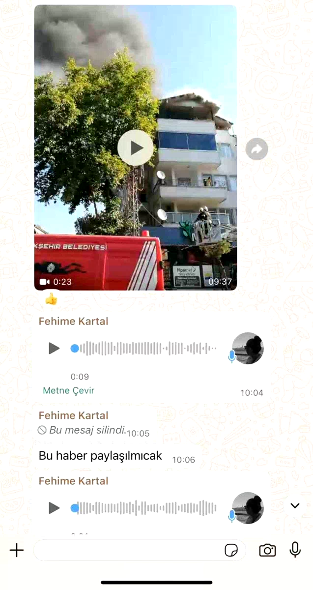 Muhabirin telefonunu gasp edip, mesaj attılar: “Bu haber paylaşılmayacak”