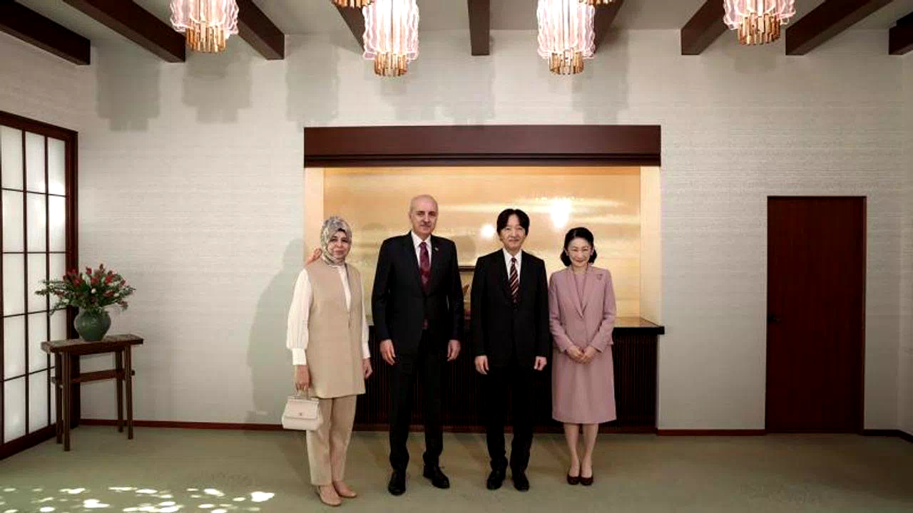 Numan Kurtulmuş, Japonya Prensi ile görüştü