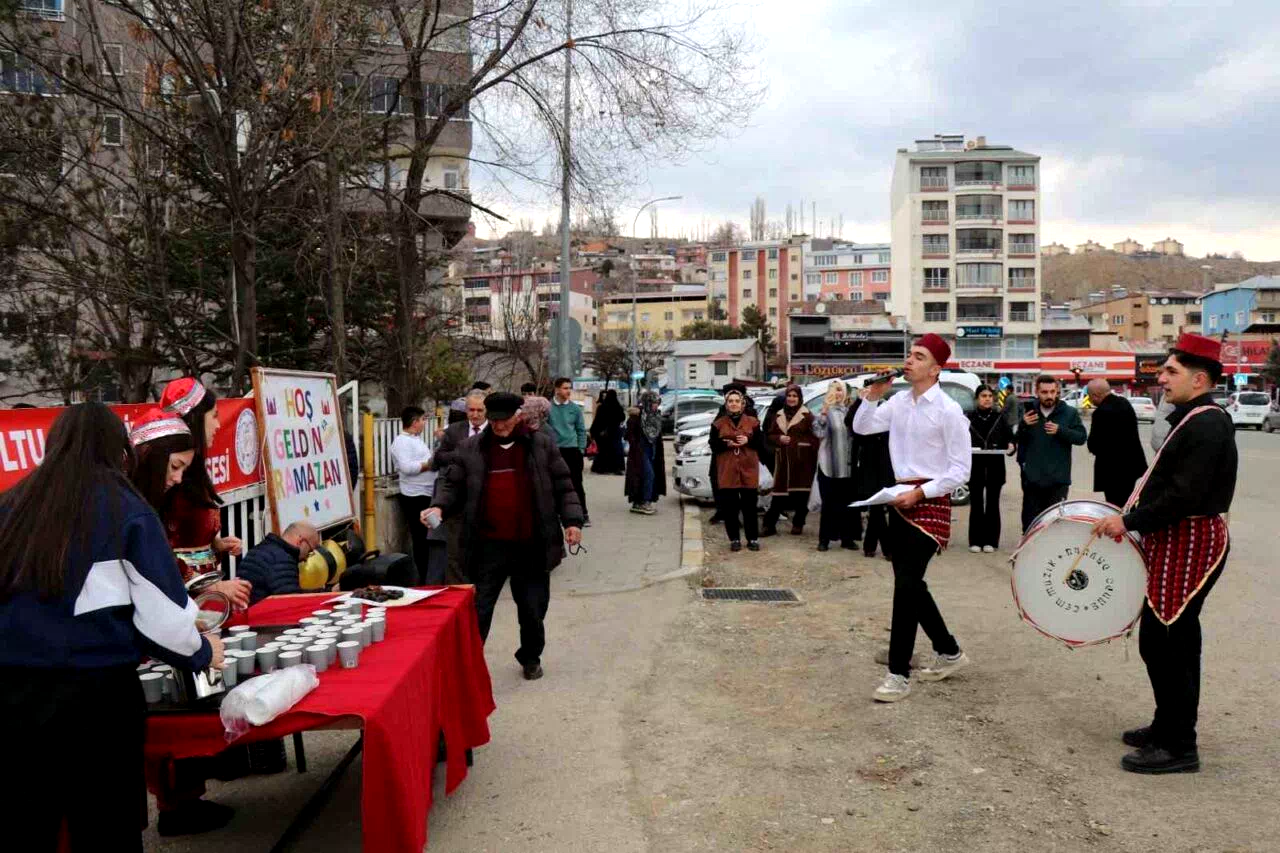 Öğrencilerden “Hoş Geldin Ramazan” etkinliği