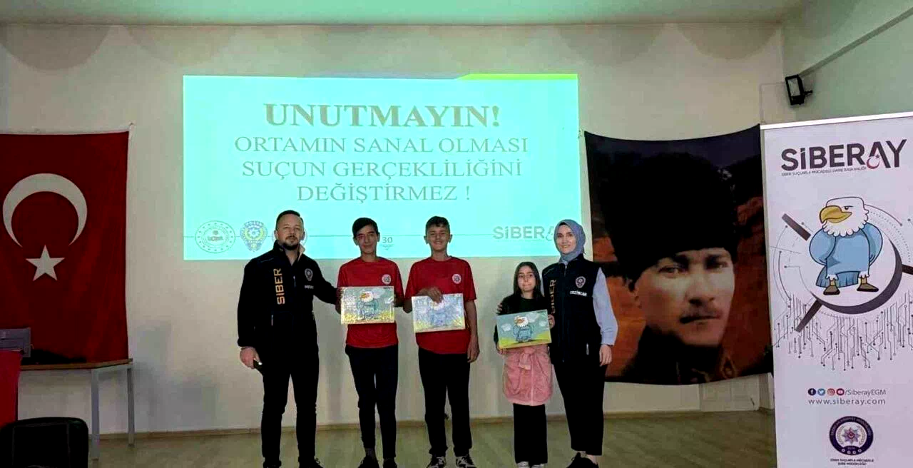 Öğrencilere siber güvenlik eğitimi