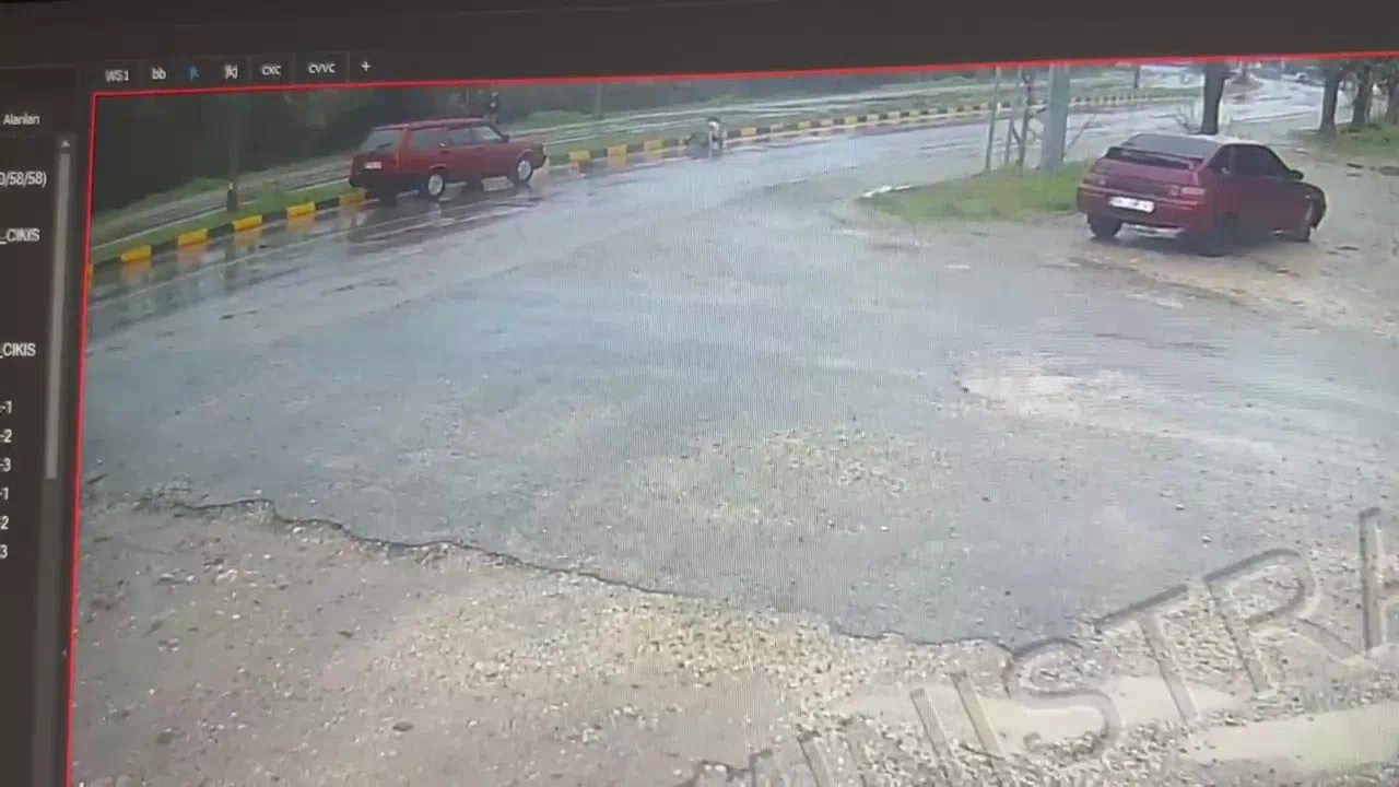 Öğretmen Özge Tozak’a Otomobil Çarptı, Güvenlik Kamerasında Görüntülendi