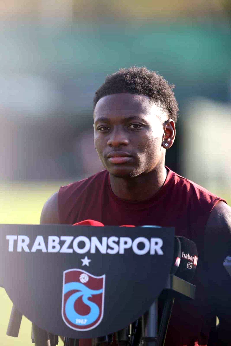 Olaigbe: “Trabzonspor’a gelmek çok doğru bir karar oldu”