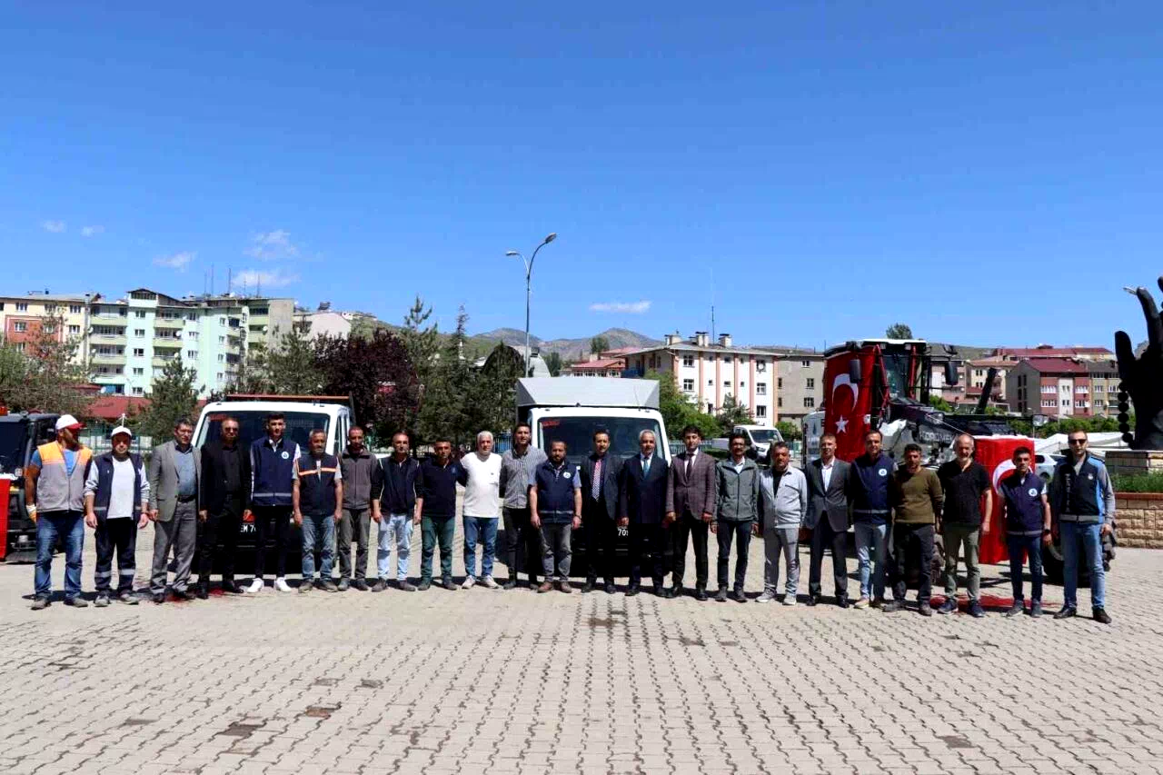 Oltu Belediyesi hizmet filosunu güçlendirdi