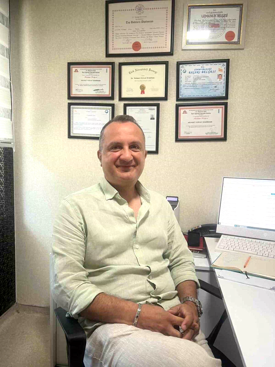 Op. Dr. Mehmet Feryat Demirhan: “Çocuklarda kafa travmaları ihmal edilmemeli”