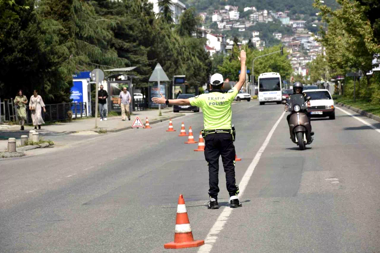 Ordu’da bir haftada 17 binden fazla araç ve sürücüsü denetlendi