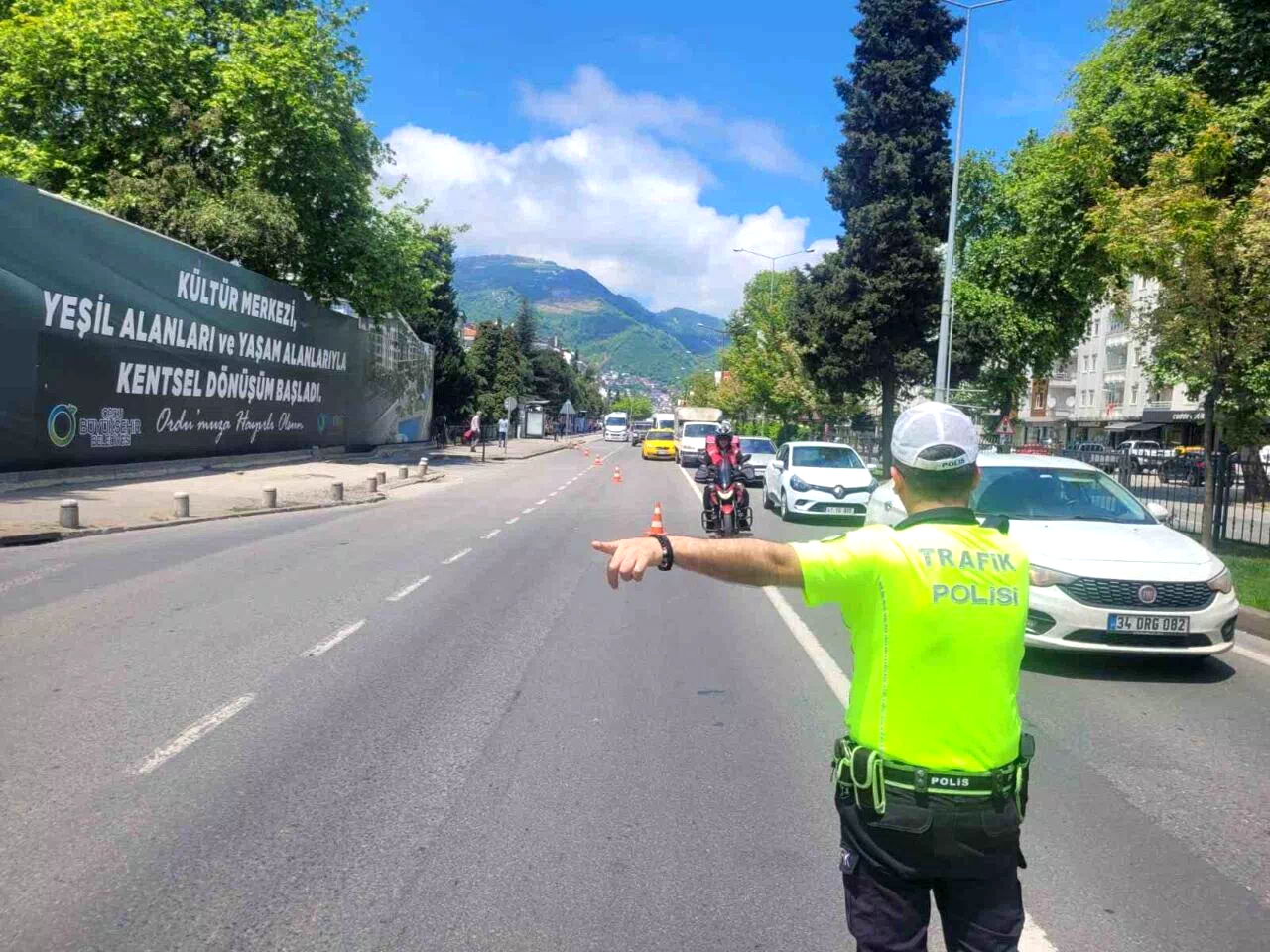 Ordu’da bir haftada 18 binden fazla araç ve sürücüsü denetlendi