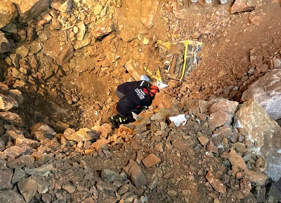Ordu’da göçük altından bir kişinin cansız bedeni çıkartıldı