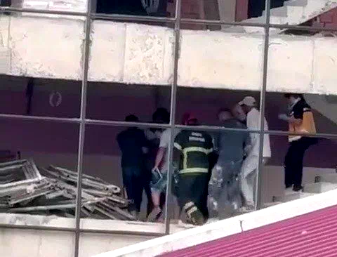 Ordu’da kültür merkezi inşaatında iş kazası: 1 yaralı