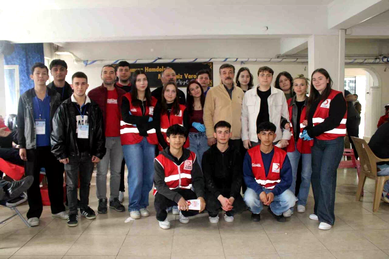 Ordu’da öğrencilerden kan bağışına destek: 245 ünite kan toplandı