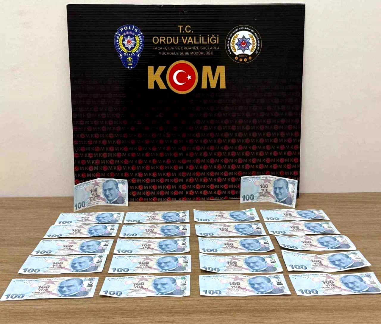Ordu’da sahte para operasyonu: 3 gözaltı