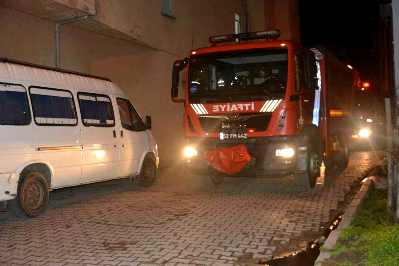 Ordu’da sahur vakti baca yangını panik oluşturdu
