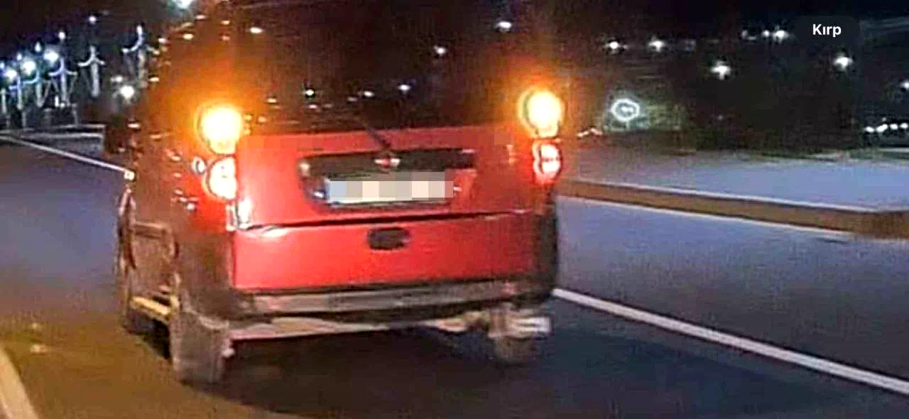 Ordu’da trafiği tehlikeye düşüren sürücüye 14 bin TL ceza