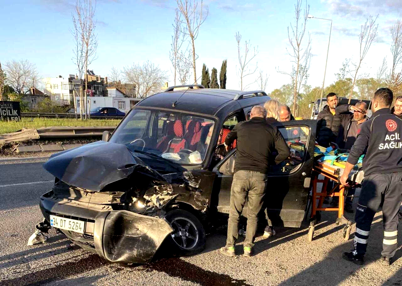 Ordu’da trafik kazası: 1 yaralı