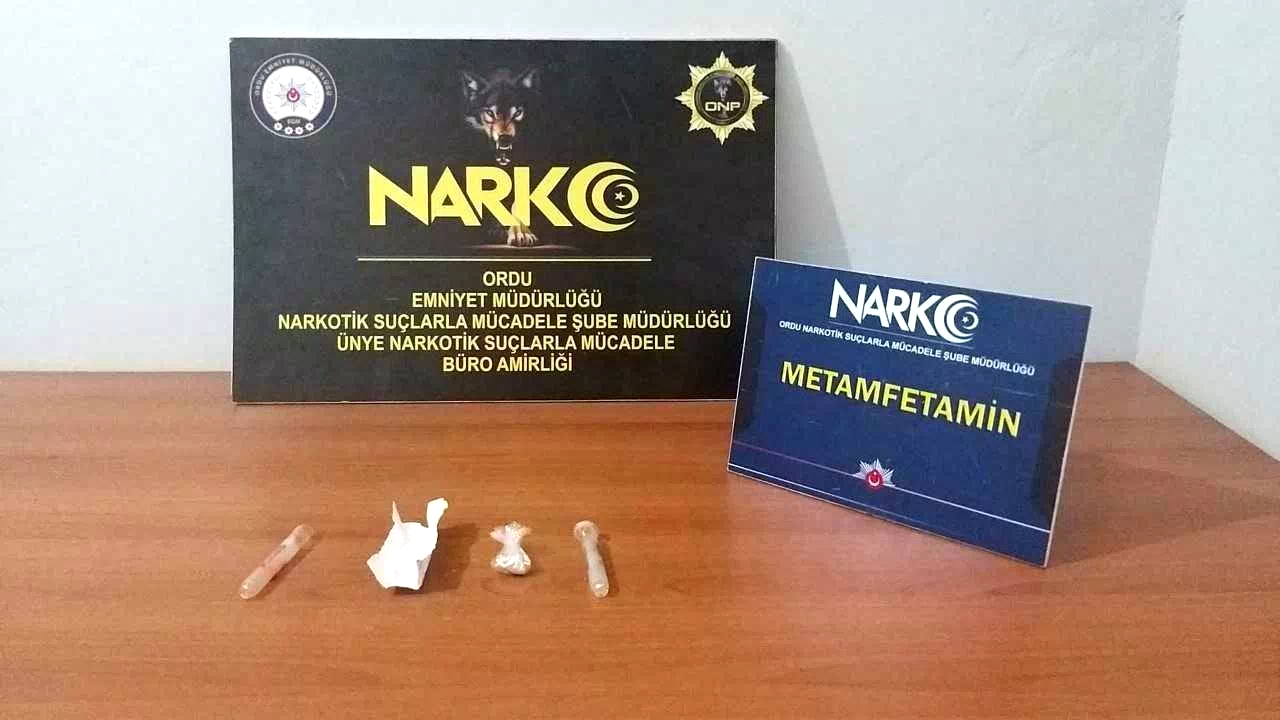 Ordu’da uyuşturucu operasyonlarında 1 tutuklama
