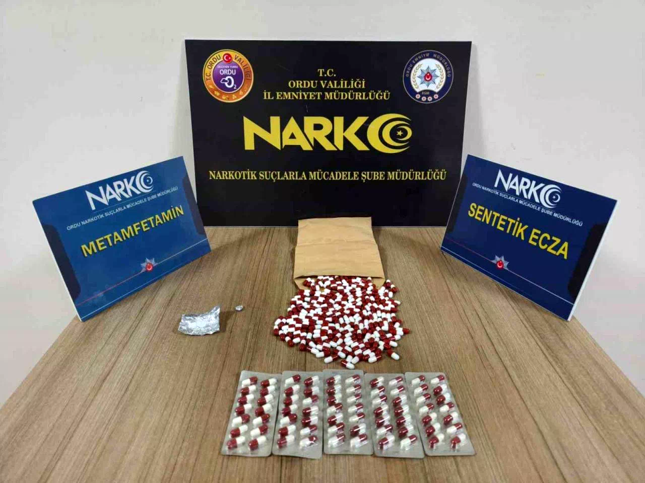 Ordu’da uyuşturucu operasyonlarında 1 tutuklamala