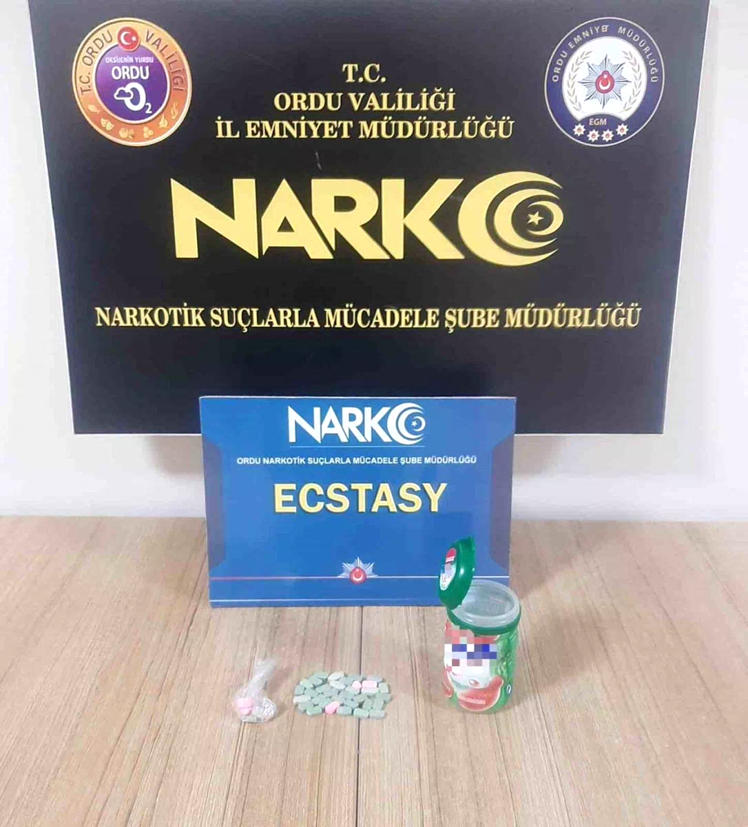 Ordu’da uyuşturucu operasyonlarında 2 tutuklama