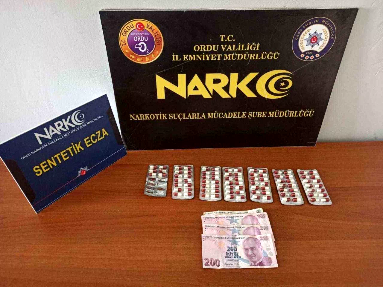 Ordu’da uyuşturucu operasyonlarında 3 tutuklama
