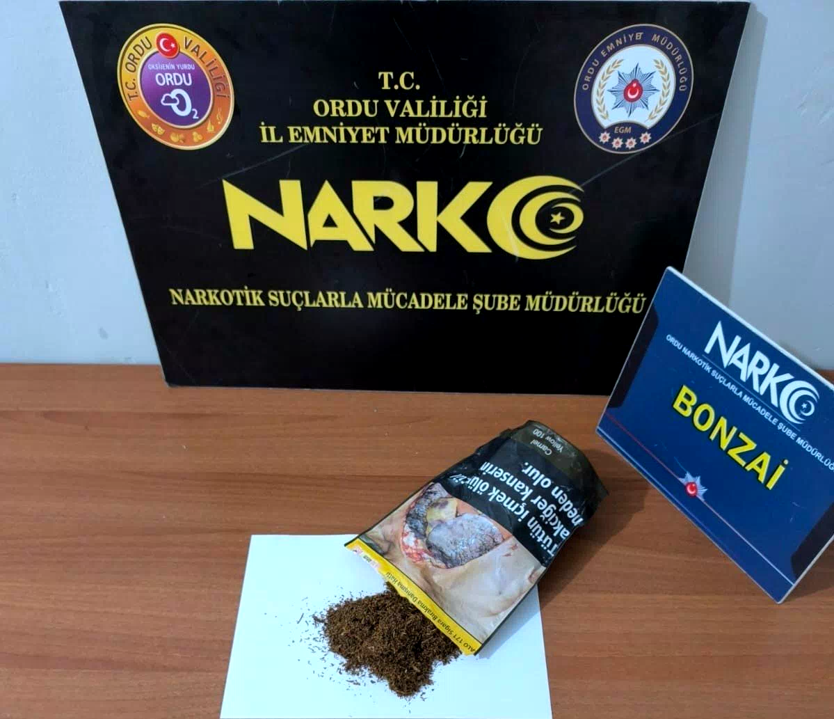 Ordu’da uyuşturucu operasyonlarında 5 tutuklama