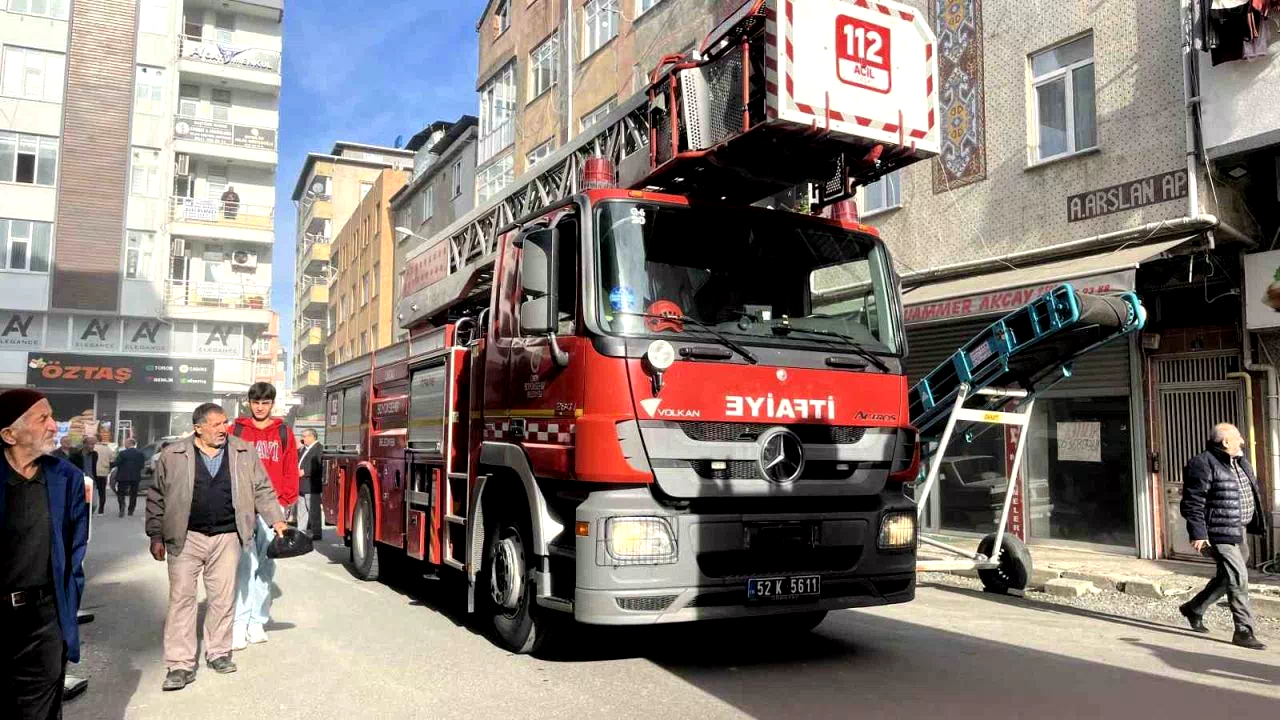 Ordu’da yoğun duman, itfaiye ekiplerini harekete geçirdi