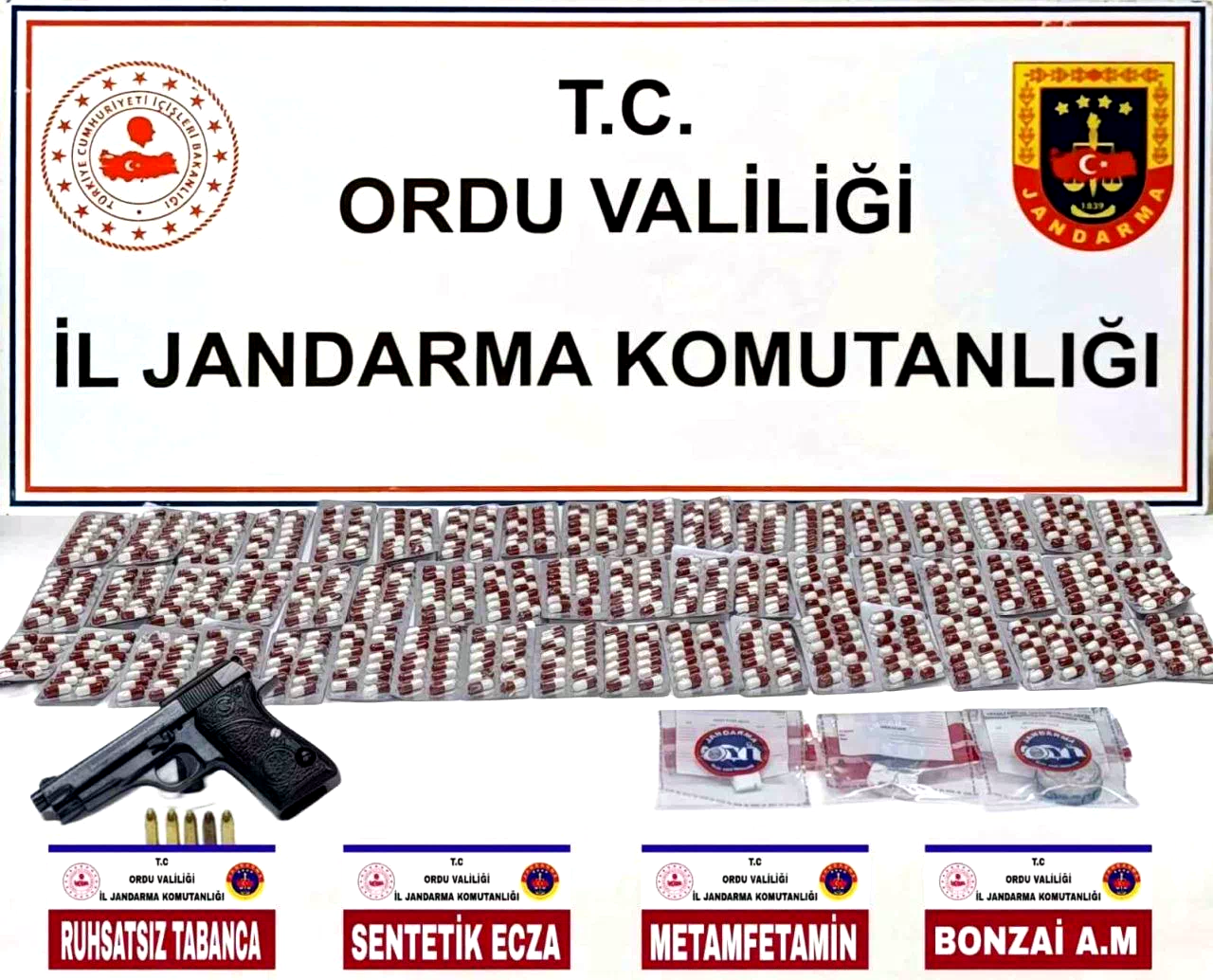 Ordu merkezli 2 ilde uyuşturucu operasyonu: 6 gözaltı