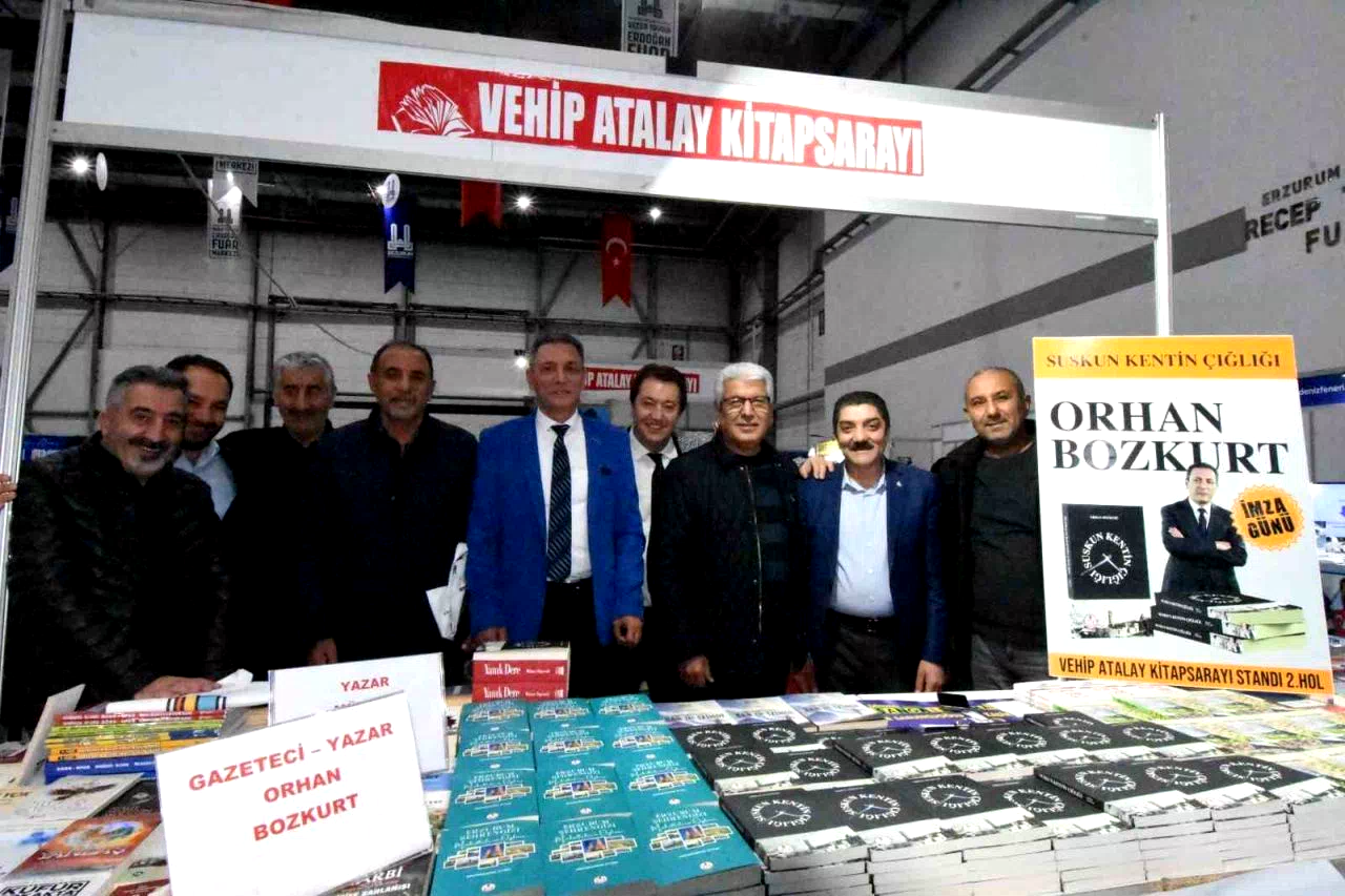 Orhan Bozkurt, “Suskun Kentin Çığlığı” ile okurlarıyla buluştu