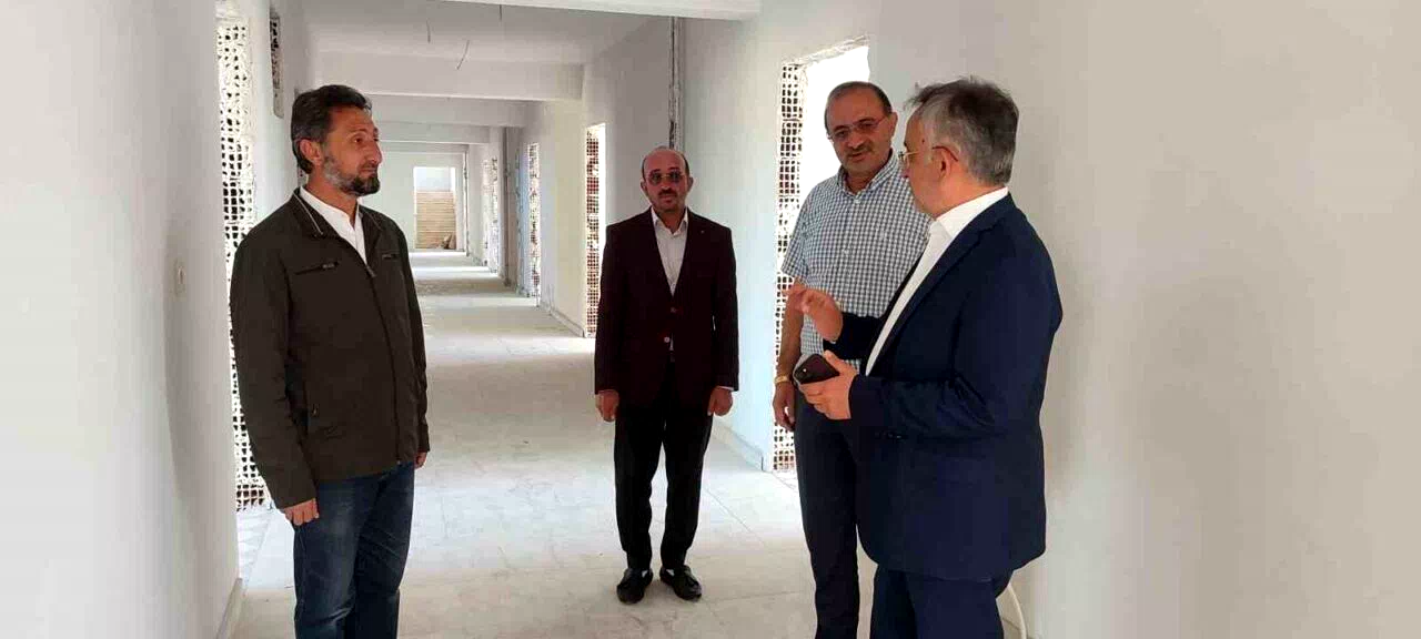 Oruçbeyli Kur’an kursu inşaatı tamamlandı