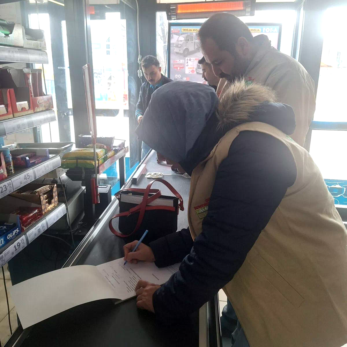 Otlukbeli’nde gıda denetimi yapıldı