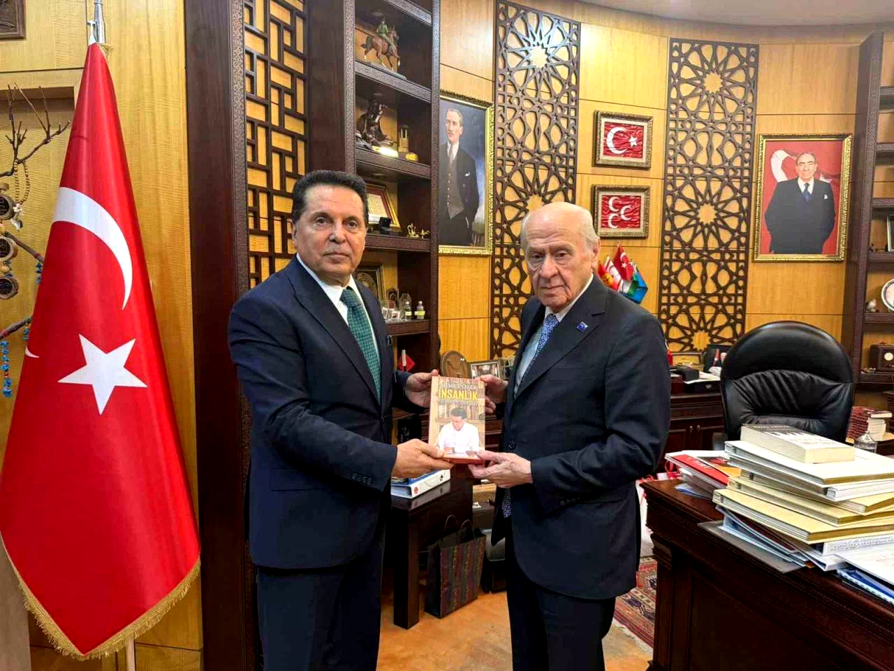 Özer’den Bahçeli’ye ziyaret: “Kutuplaşmayı geride bırakıp kucaklaşma zamanı”