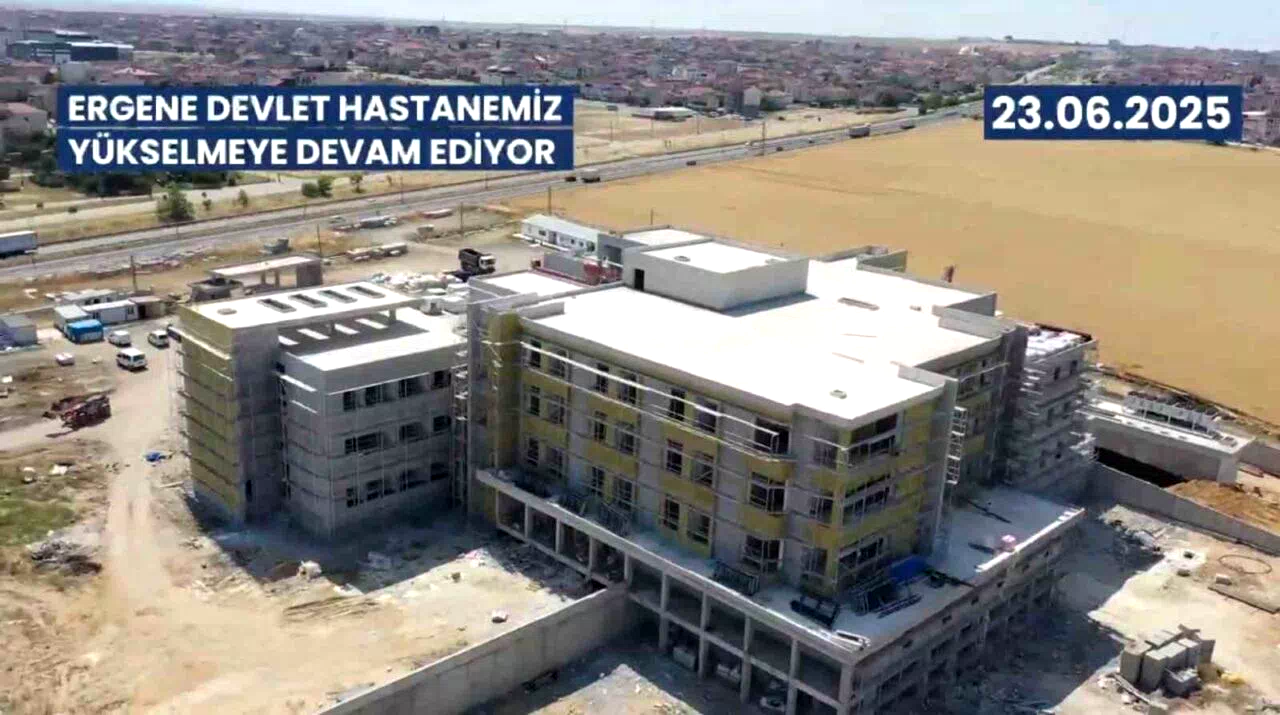 Özgür Özel ’çukur’ dedi, yüzde 70’i tamamlanan hastane çıktı