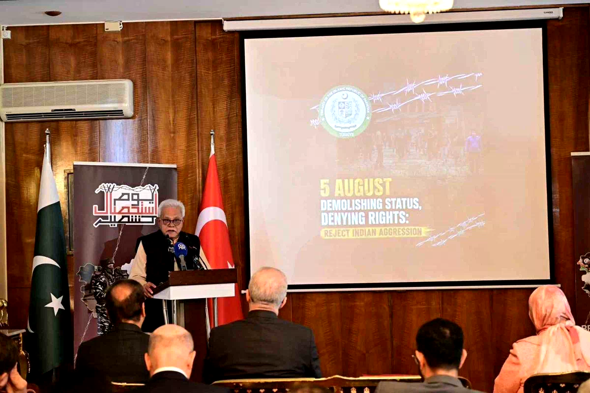 Pakistan’ın Ankara Büyükelçiliği tarafından "Keşmir Sömürü Günü" anma etkinliği düzenlendi
