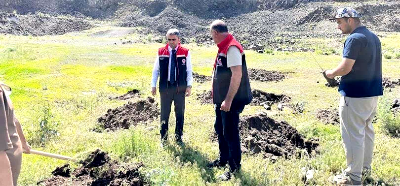 Palandöken’de 2 bin 500 rakımda yeşil kalkan
