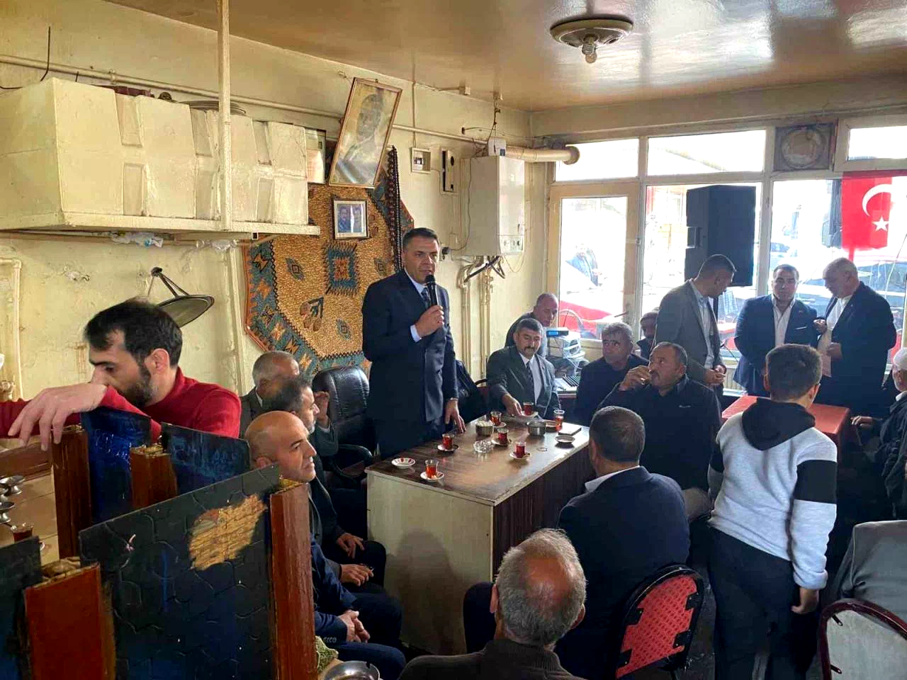 Pasinler MHP’den “Hayırlı Günler Komşum” ziyareti