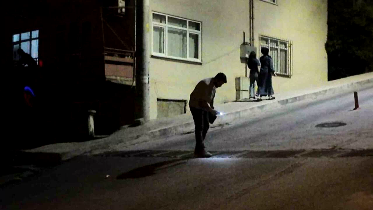 Polis, kanalizasyonda bile mermi aradı