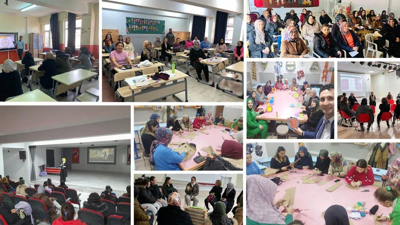 "Ebeveyn Okulu" kurslarına yoğun ilgi