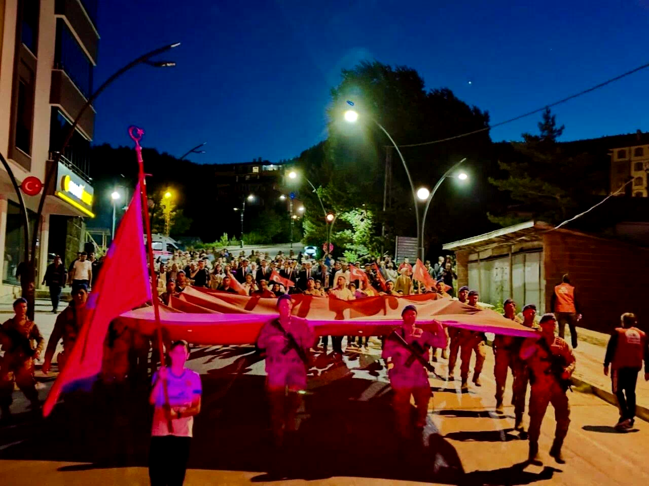 Refahiye’de 15 Temmuz şehitleri anıldı