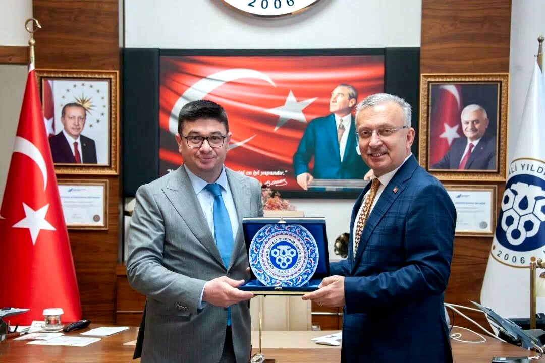 Rektör Levent, Azerbaycan Kars Başkonsolosu Zamin Aliyev’i ağırladı